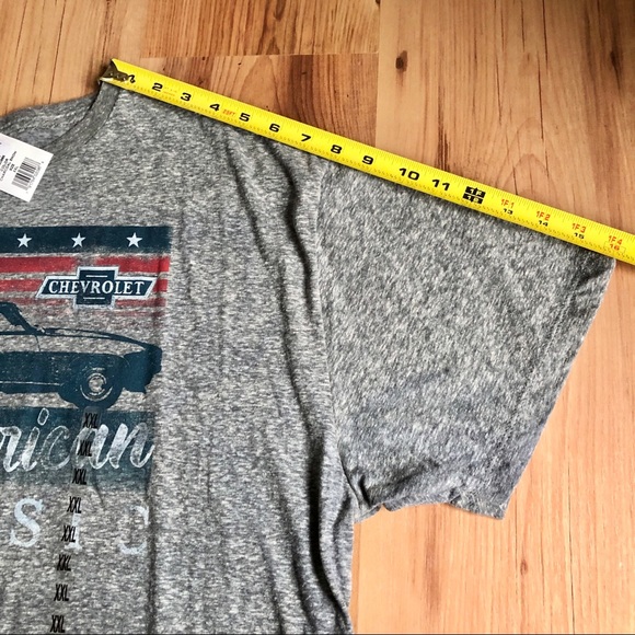 NEW GM Chevrolet An American Classic Tee Shirt Gray XXL UNISEX Men’s - Picture 10 of 15